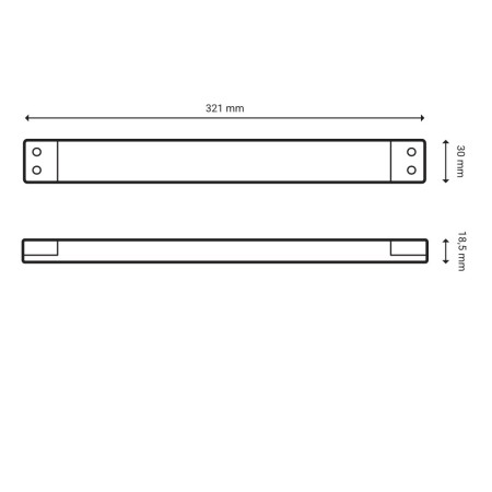 Preview: DL 150 Watt - 24 V LED-Betriebsgerät extrem flach