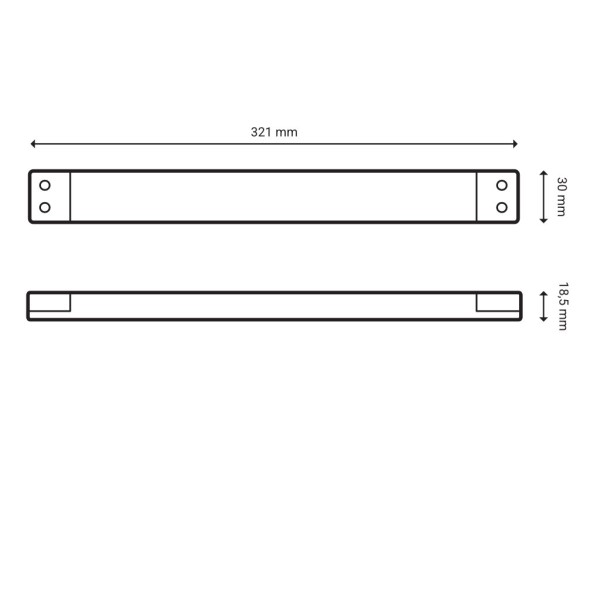 DL 150 Watt - 24 V LED-Betriebsgerät extrem flach